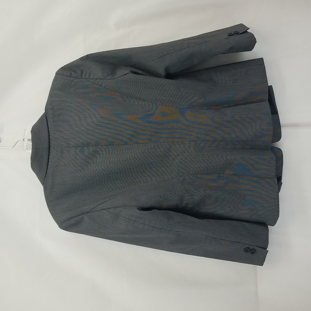 Halogen Gray One Button Closure Suit Jacket Blaze… - image 5